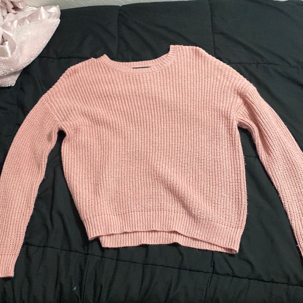 Pink Knit Sweater